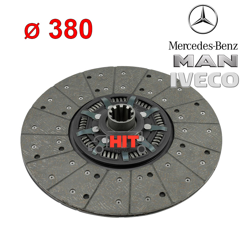 ФЕРОДОВ ДИСК 380 мм MERCEDES, DAF