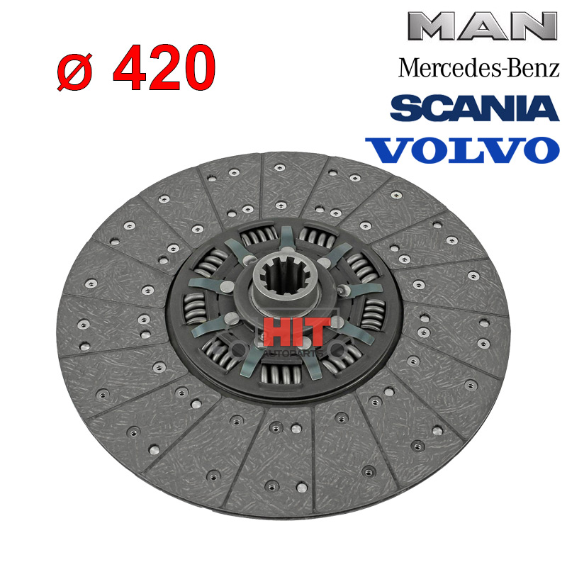 ФЕРОДОВ ДИСК 420 мм MAN, MERCEDES, SCANIA, VOLVO, SETRA